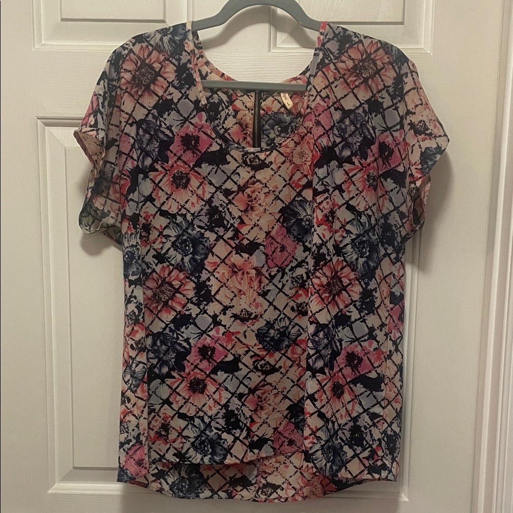 Floral Print Women's Top